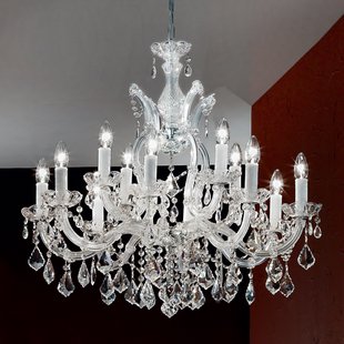 ORION Excellente kroonluchter LILIANA, 12-lichts