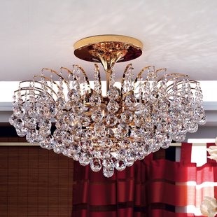 ORION Mooie plafondlamp LENNARDA, verguld ORION Mooie plafondlamp LENNARDA, verguld