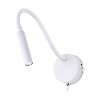 ORION Flexibele LED wandlamp Colin in wit