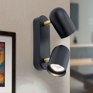 ORION Wandlamp Bradley 2-lamps, gezwenkt