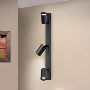 ORION Spot Sean 3-lamps, zwart