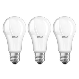 OSRAM LED lamp E27 13W, universeel wit, 3 per-set OSRAM LED lamp E27 13W, universeel wit, 3 per-set