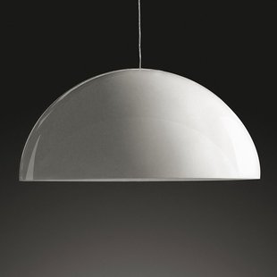 Oluce Sonora - wit gelakte hanglamp