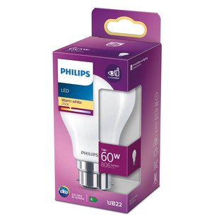 Philips LED lamp Classic B22 A60 7W 2.700K mat Philips LED lamp Classic B22 A60 7W 2.700K mat