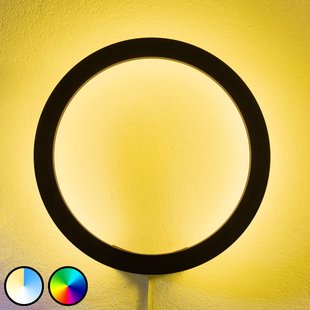 Philips Hue Sana LED wandlamp, RGBW, zwart