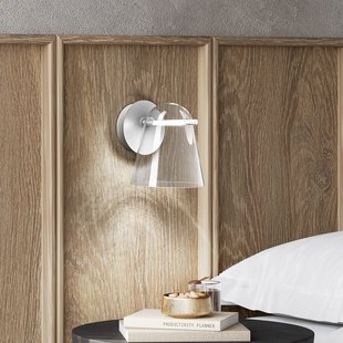 Prandina Sino W3 LED wandlamp helder/mat wit