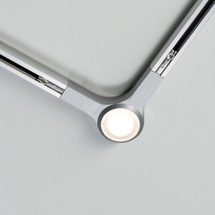 Paulmann URail LED L-Connector, mat chroom