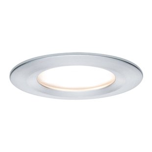 Paulmann set van 3 LED spot Slim Coin, dimbaar, aluminium