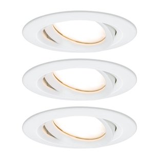 Paulmann Nova Plus 3-delige LED-spot rond wit