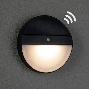 Paulmann Solar-wandlamp Elois, bewegingsmelder