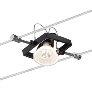 Paulmann Mac II kabelsysteem, zwart mat, 5 spots