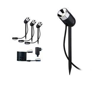 Paulmann Plug & Shine grondspies lamp Pike Basis 3