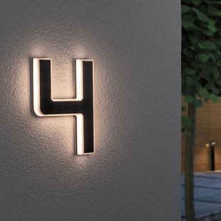 Paulmann LED solar-huisnummer 4