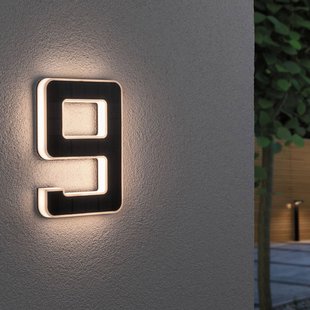 Paulmann LED solar-huisnummer 9
