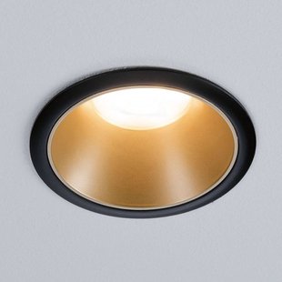 Paulmann Cole Spot GU10, zwart/goud