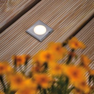 Paulmann House grondspot lamp IP65 hoekig vlak