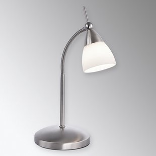 Paul Neuhaus Pino tafellamp, grijs, 45 cm, dimbaar, G9 Paul Neuhaus Pino tafellamp, grijs, 45 cm, dimbaar, G9
