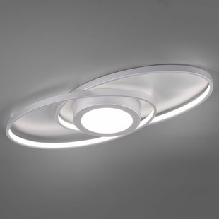 Reality Leuchten LED plafondlamp Galaxy, dimbaar, titaankleurig Reality Leuchten LED plafondlamp Galaxy, dimbaar, titaankleurig