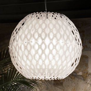 Slamp Charlotte Globe hanglamp in wit Slamp Charlotte Globe hanglamp in wit