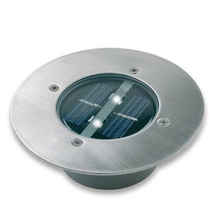 Smartwares LED grondspot inbouwlamp Lugo, IP44, roestvrij staal, glas Smartwares LED grondspot inbouwlamp Lugo, IP44, roestvrij staal, glas