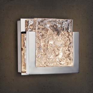 Schuller Valencia LED wandlamp Piros van glas