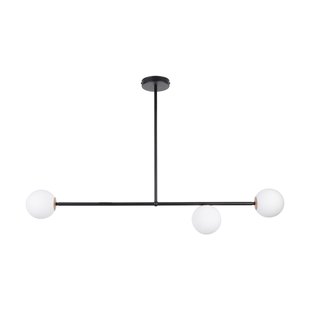 SIGMA Hanglamp Gama 3, 3-lamps, zwart