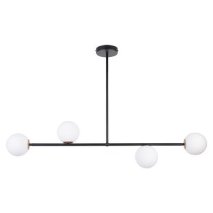 SIGMA Hanglamp Gama 4, 4-lamps, zwart