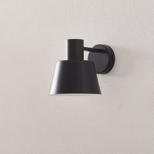 SIGMA Wandlamp Dunka van metaal, 1-lamp, zwart