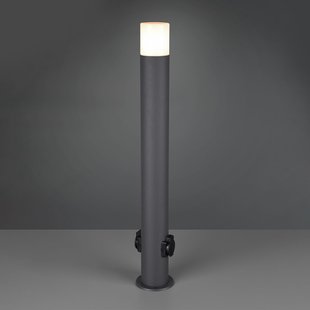 Trio Lighting Hoosic tuinpadverlichting met stopcontacten, antraciet