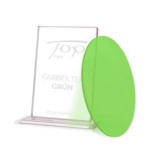 Top Light Kleurenfilter bij armatuurserie Puk Maxx, groen