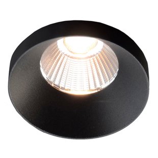 The Light Group GF design Owi inbouwlamp IP54 zwart 2.700 K