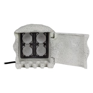 Heitronic Stroomverdeler Piedra in granietlook voor buiten