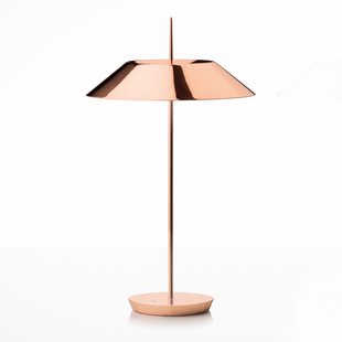 Vibia Mayfair LED tafellamp, glanzend koper