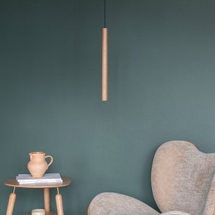 UMAGE Chimes Tall LED hanglamp eiken licht