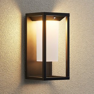 Lucande Eliel LED-wandlamp op zonne-energie