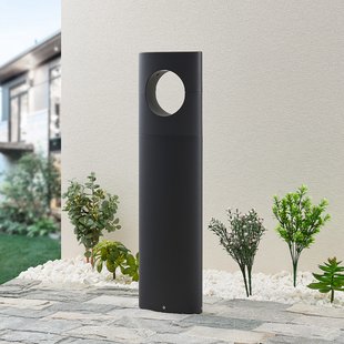 Lucande Forama LED tuinpadverlichting, donkergrijs