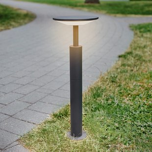 Lucande LED tuinpadverlichting Fenia, 60 cm, antraciet, IP65