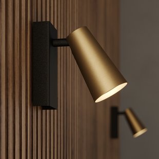 Lucande spot Angelina, messing/goud, metaal, 1-lamp. Lucande spot Angelina, messing/goud, metaal, 1-lamp.
