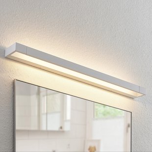 Arcchio LED wandlamp Jora, 90 cm, wit, zwenkbaar, IP44