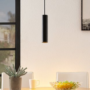 Arcchio Ejona hanglamp, hoogte 27 cm, zwart, aluminium Arcchio Ejona hanglamp, hoogte 27 cm, zwart, aluminium