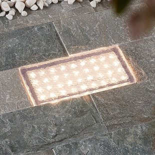 Prios Ewgenie LED inbouwlamp, 20 x 10 cm