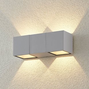 ELC Vanda LED buiten wandlamp, wit ELC Vanda LED buiten wandlamp, wit