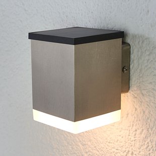 Lindby LED wandlamp Tyson hoekig gesatineerd Lindby LED wandlamp Tyson hoekig gesatineerd