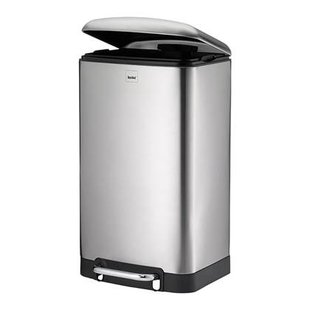 Kela Davino Pedaalemmer Silent Close 30 L - Zilver