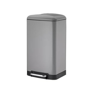 Kela Davino Pedaalemmer Silent Close 30 L - Grijs Kela Davino Pedaalemmer Silent Close 30 L - Grijs