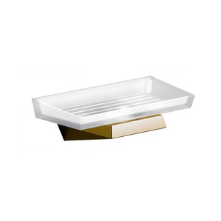 Zeephouder Sapho Soul Hangend 16.9x5.8 cm Goud / Melkglas Zeephouder Sapho Soul Hangend 16.9x5.8 cm Goud / Melkglas
