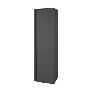 Kolomkast BWS Sally 135x35x35 cm Greeploos Mat Antraciet