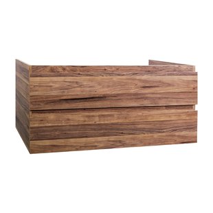 Badkamermeubelset BWS Sally 120 cm Twee Soft-Close Lades Eiken