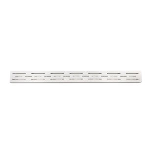 Los standaard rooster tbv 3e gen douchegoot 90cm Mat Wit