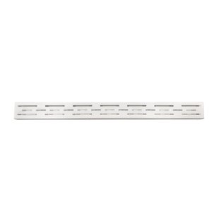 Los standaard rooster tbv 3e gen douchegoot 70cm Mat Wit